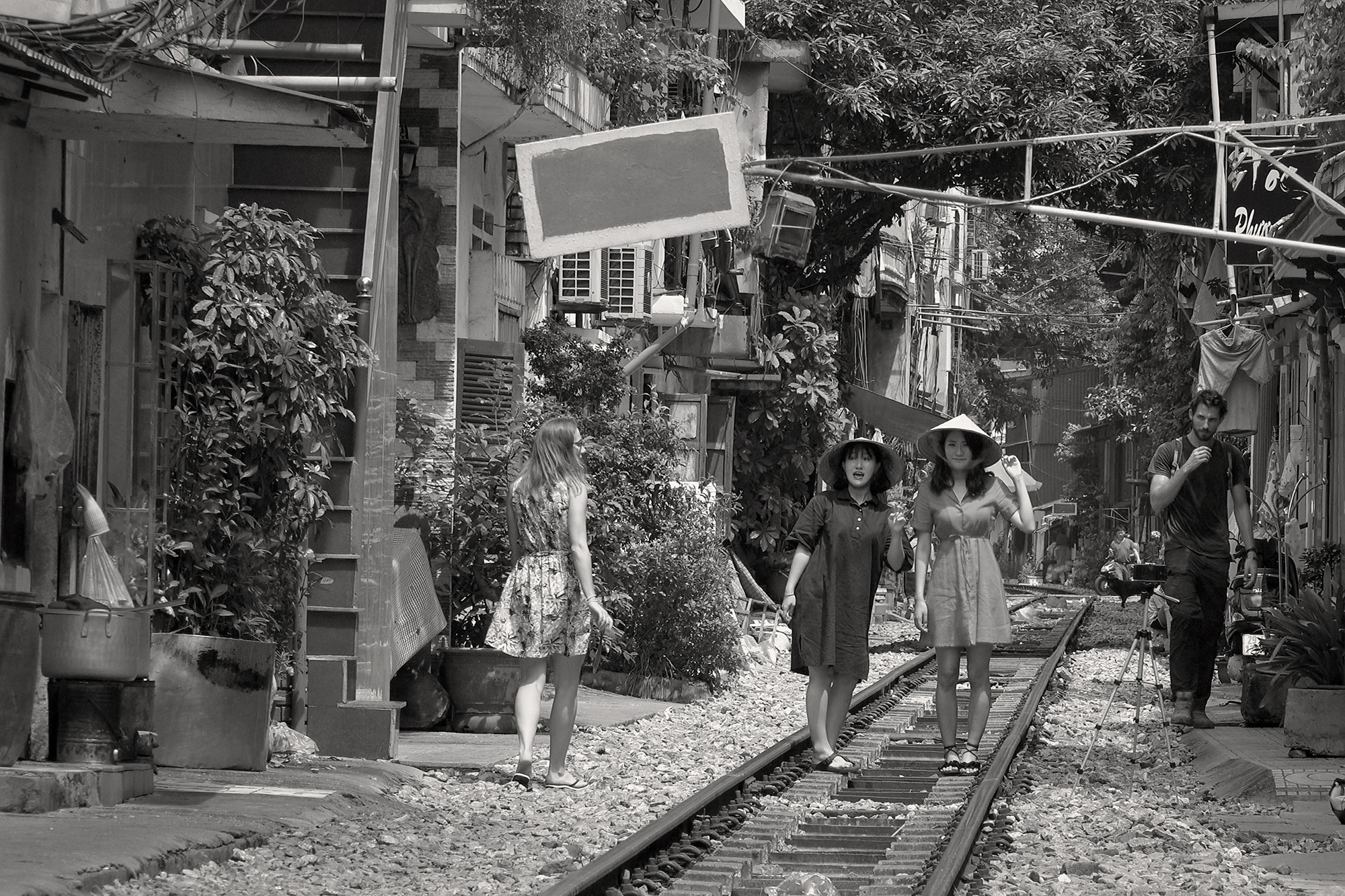 Christoph Radke, Vietnam, Hanoi, Eisenbahnlinie und Model